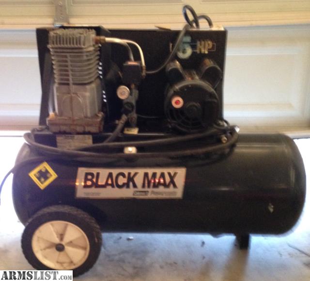 black max 5 hp compressor